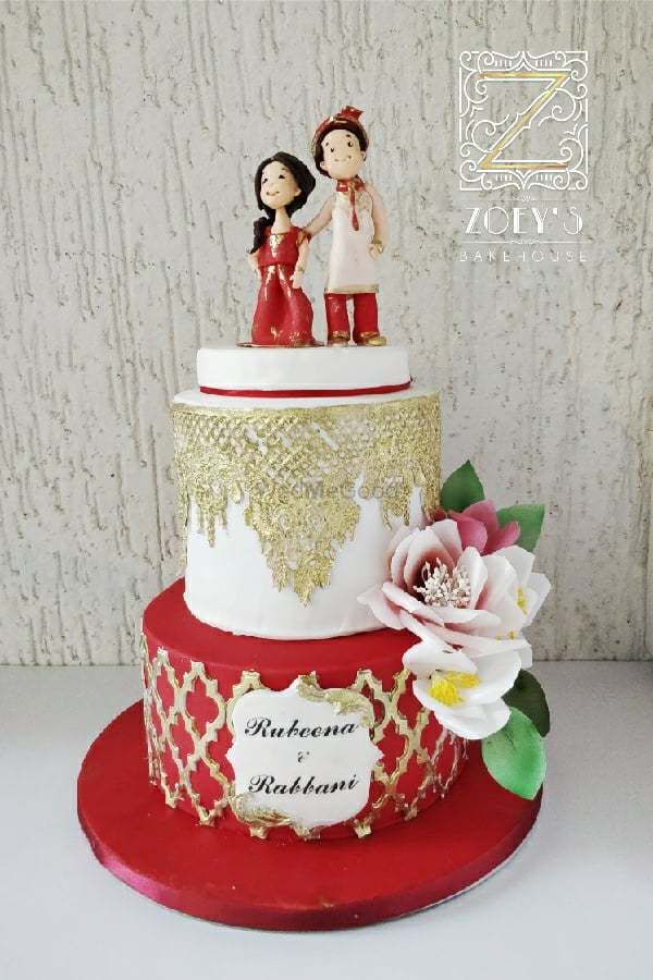 Photo From Wedding cakes - By Zoey's Bake House