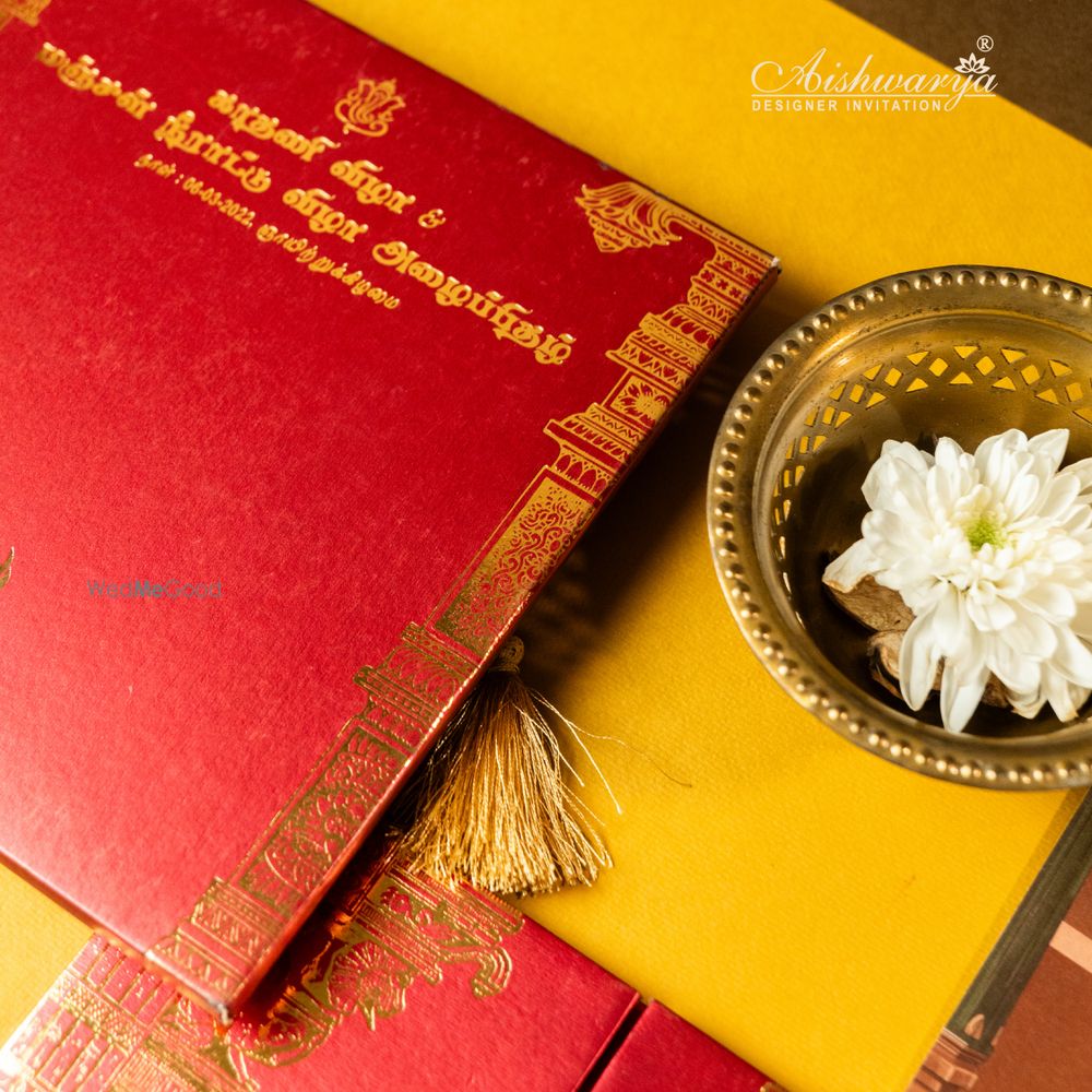Photo From Where Tradition Meets Artistry - By Aishwarya Designer Invitation