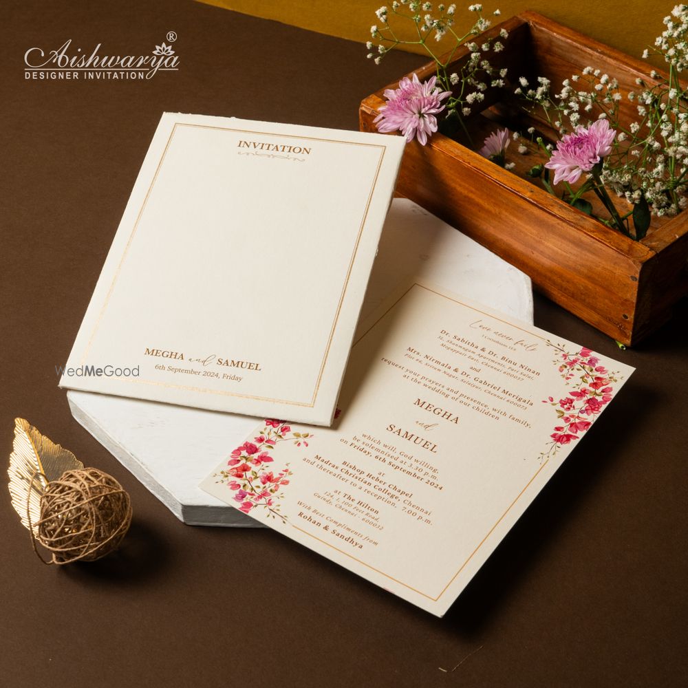 Photo From Blooms - By Aishwarya Designer Invitation