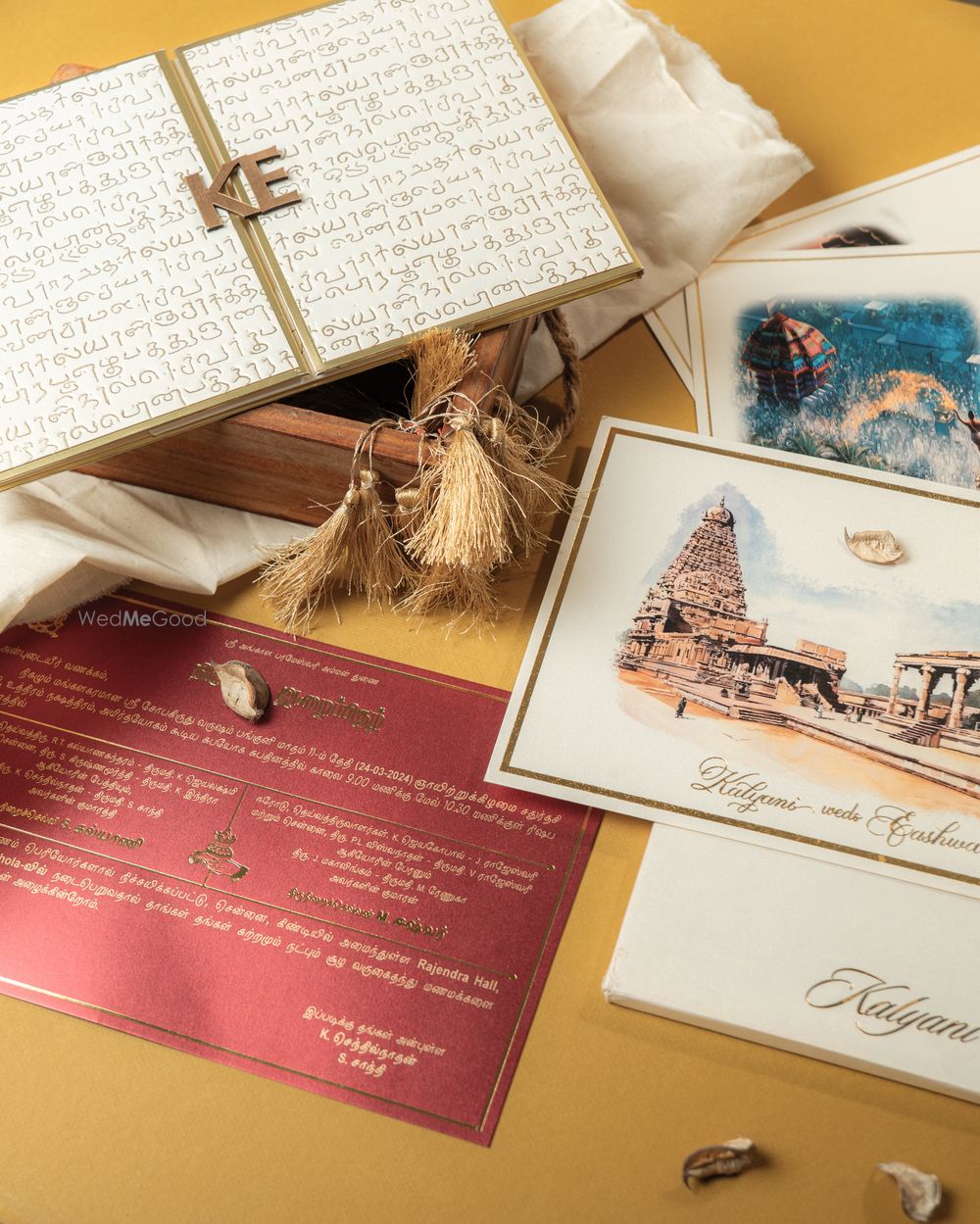 Photo From Chola-themed invitation - By Aishwarya Designer Invitation