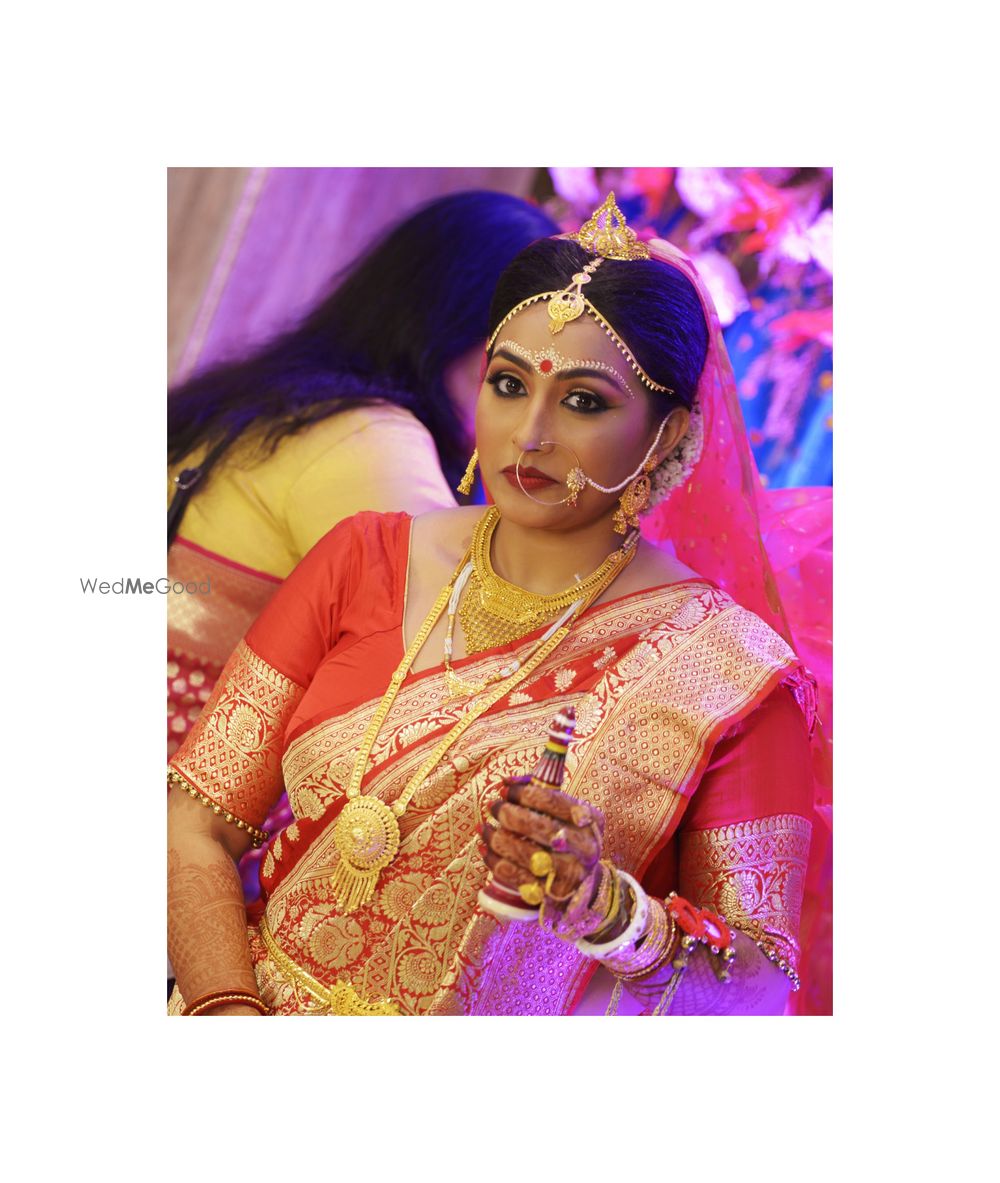 Photo From Bengali wedding & Reception look - By Ayans Exclusive Bridal Makeup