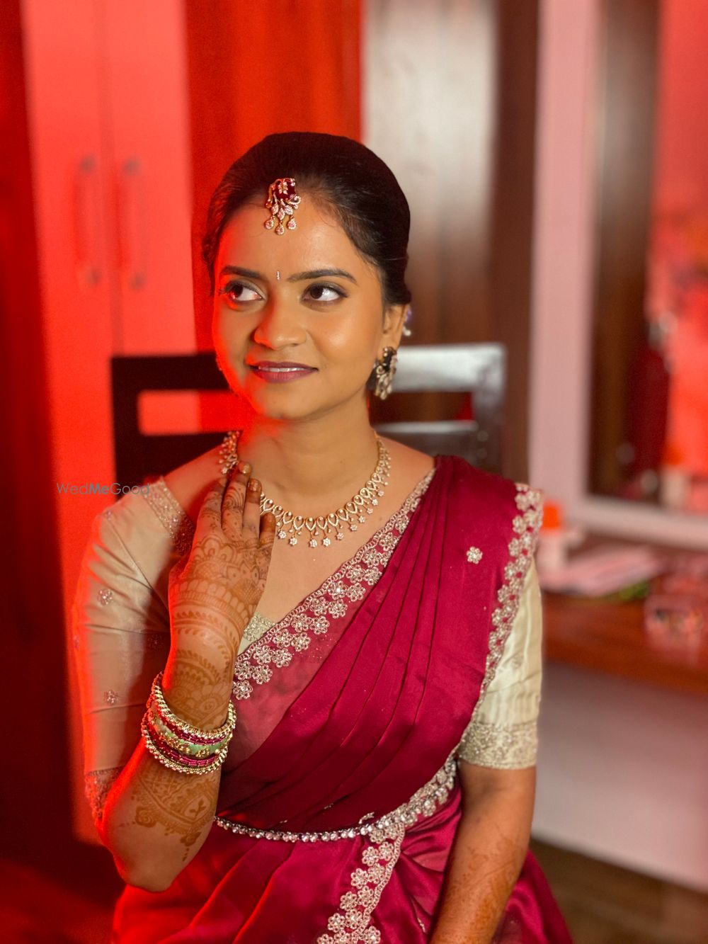 Photo From veena engagement  - By Medha Makeovers