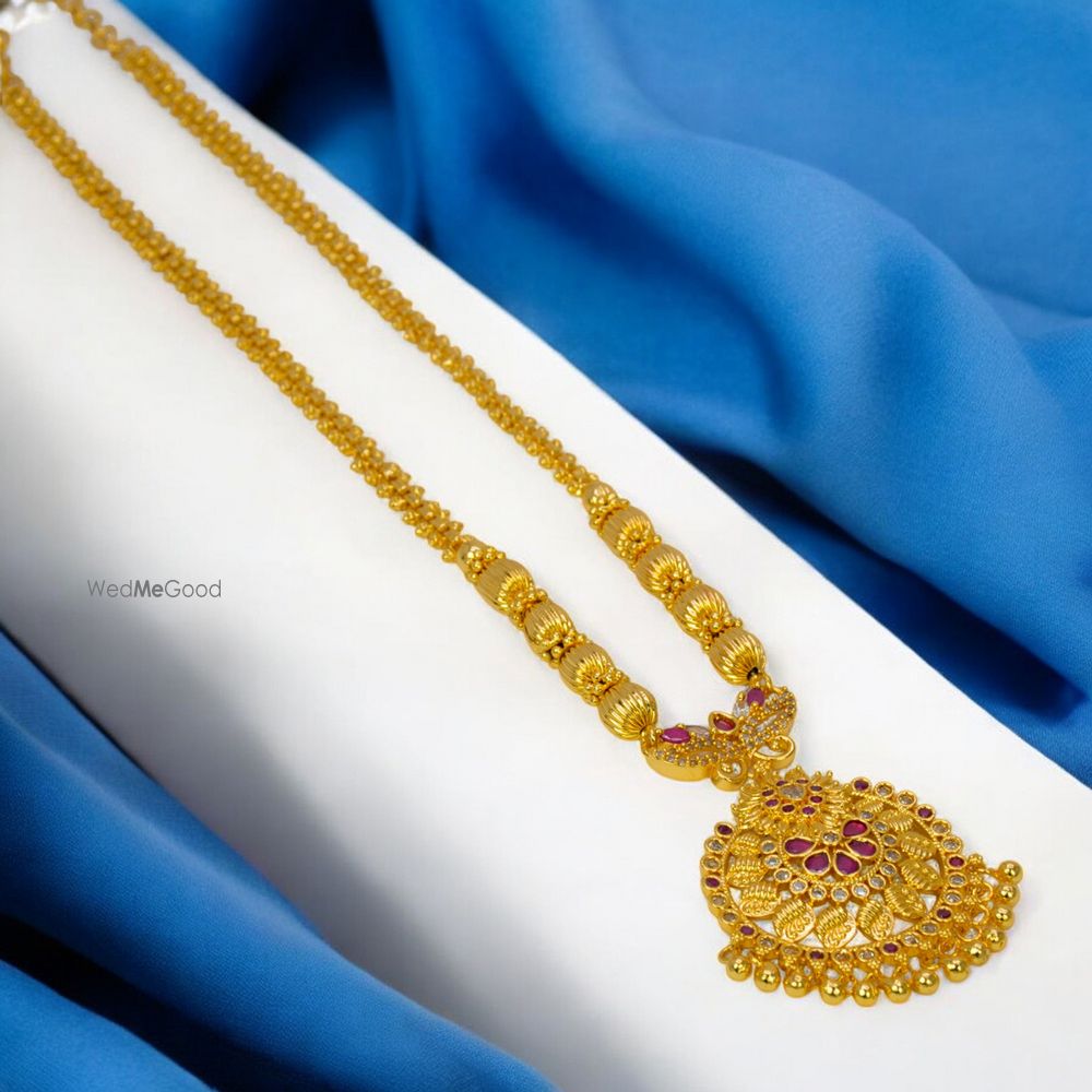 Photo From Trendy Bridal Long Chains with Locket - By Kollam Supreme Premium Fashion Jewellery