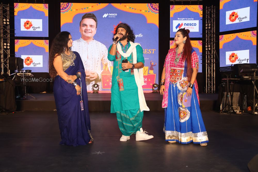 Photo From Rangilo Re 2024- Navratri with Parthiv Gohil, Nesco Mumbai - By Drashti Vajar