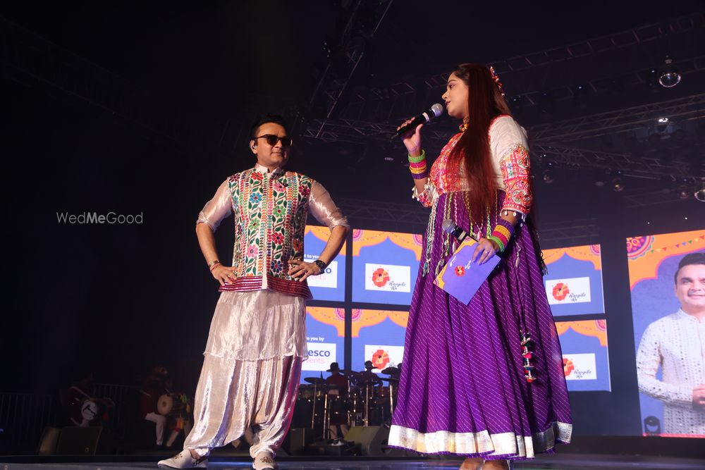 Photo From Rangilo Re 2024- Navratri with Parthiv Gohil, Nesco Mumbai - By Drashti Vajar