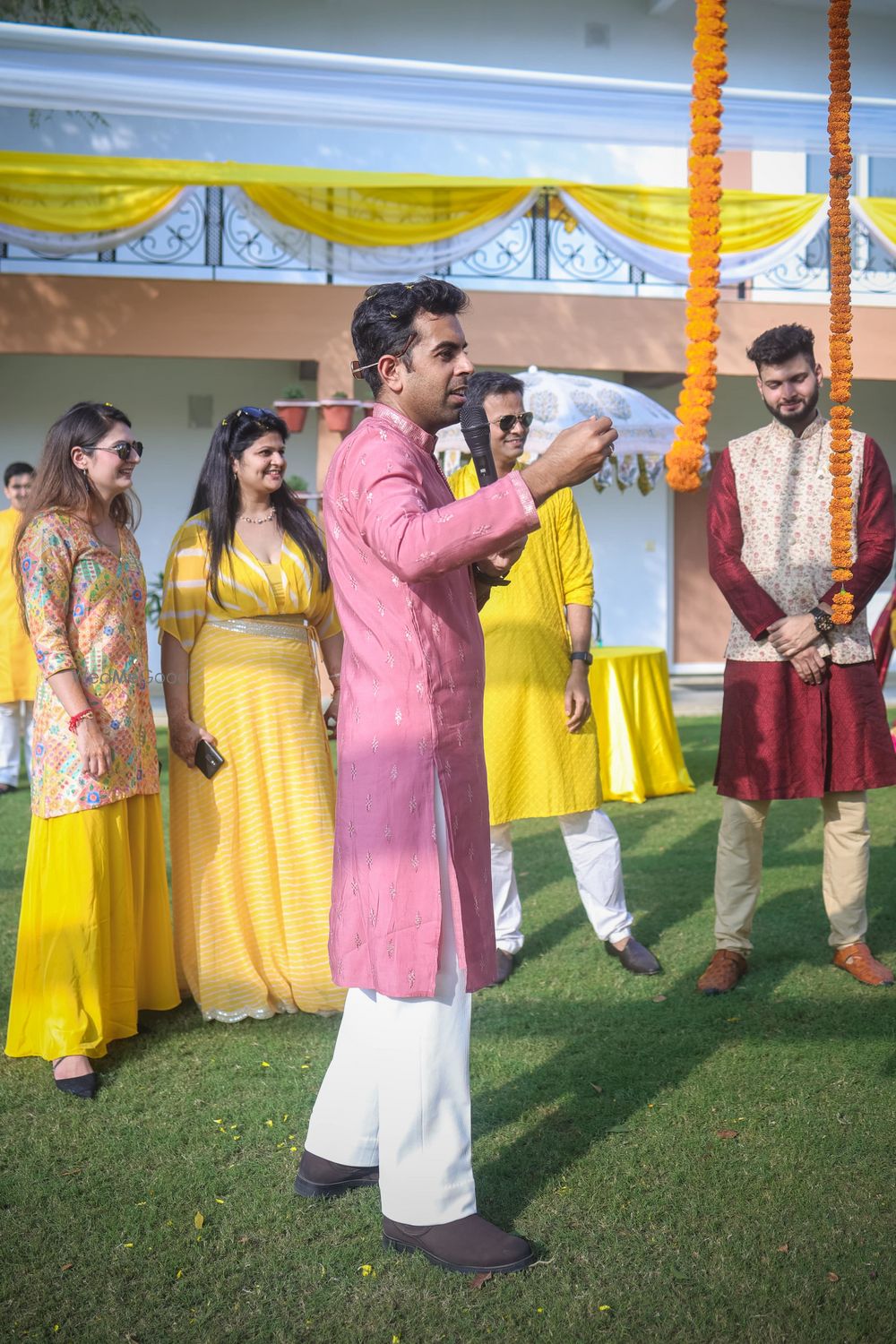 Photo From Haldi Event - By Anchor Nitish Sharma