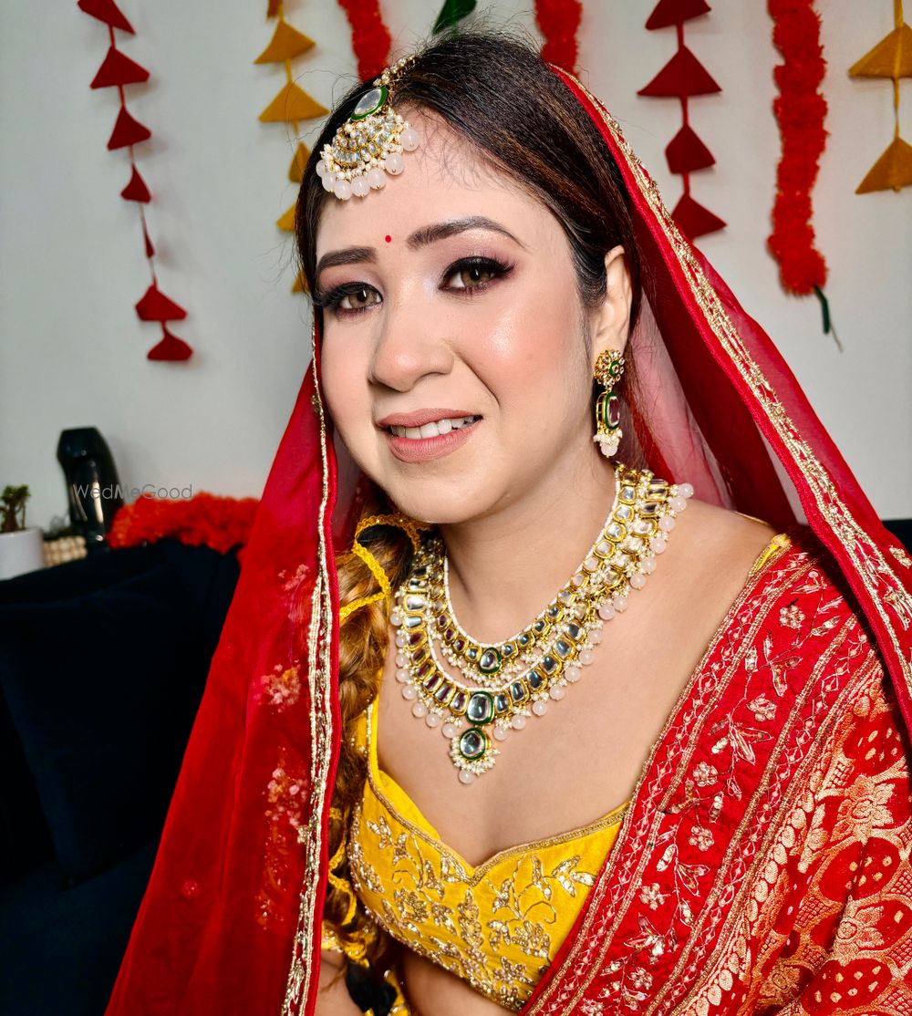 Photo From Akanksha wedding makeup  - By Heena Makeovers