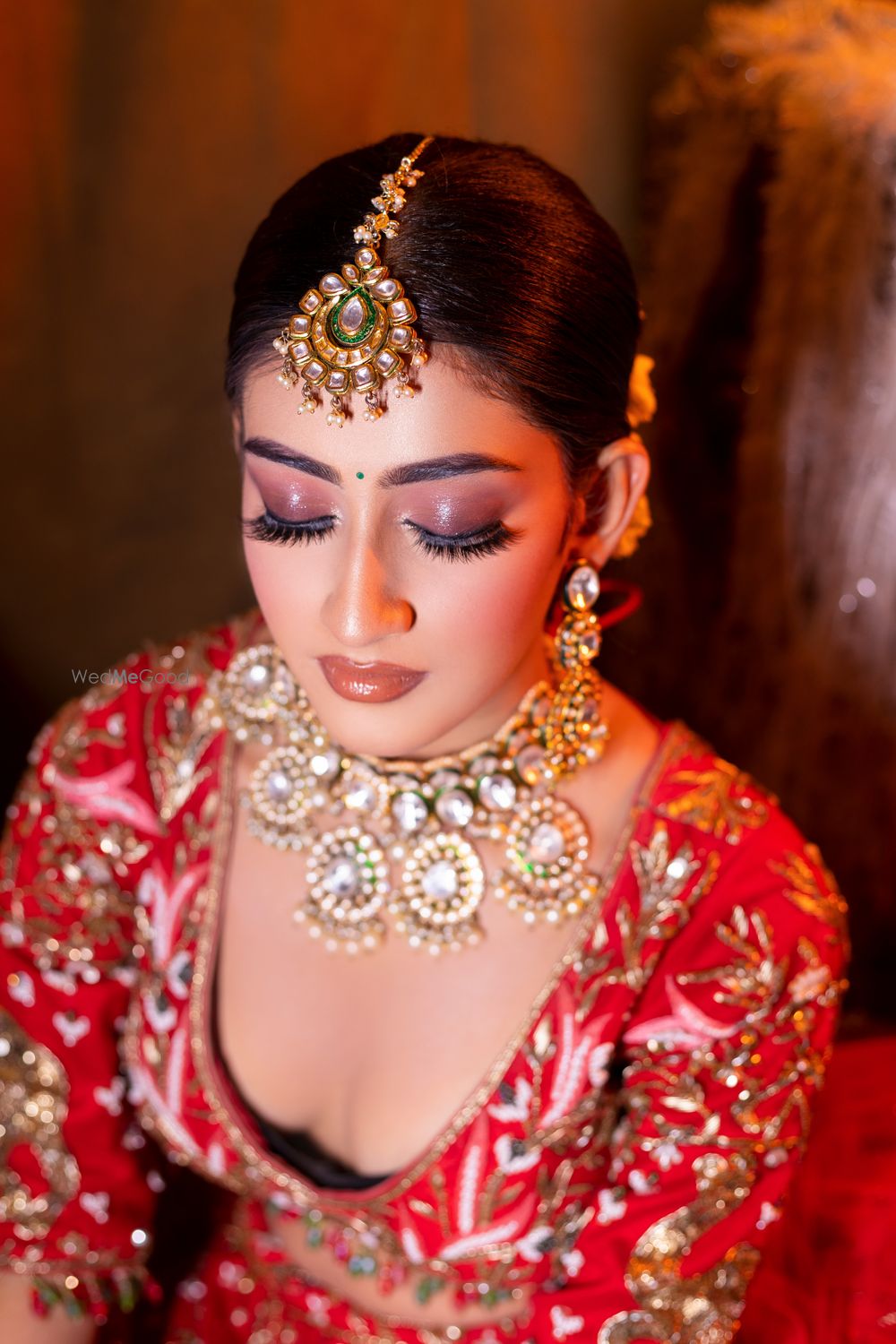 Photo From Classic bride in Red ✨ - By Makeup by Aditi