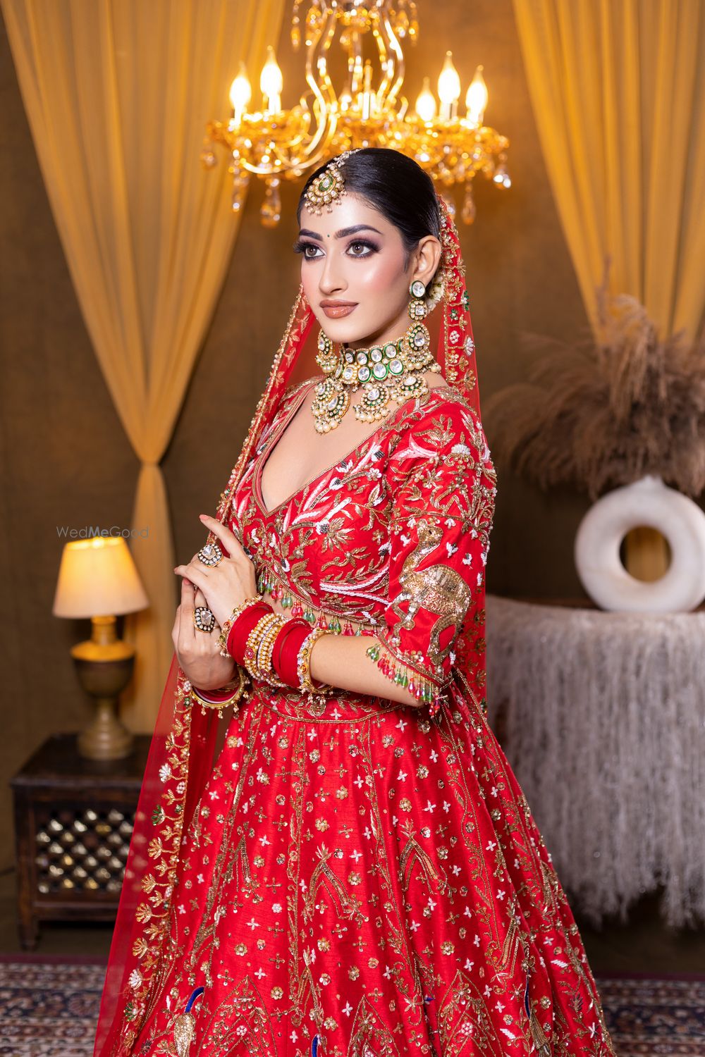 Photo From Classic bride in Red ✨ - By Makeup by Aditi