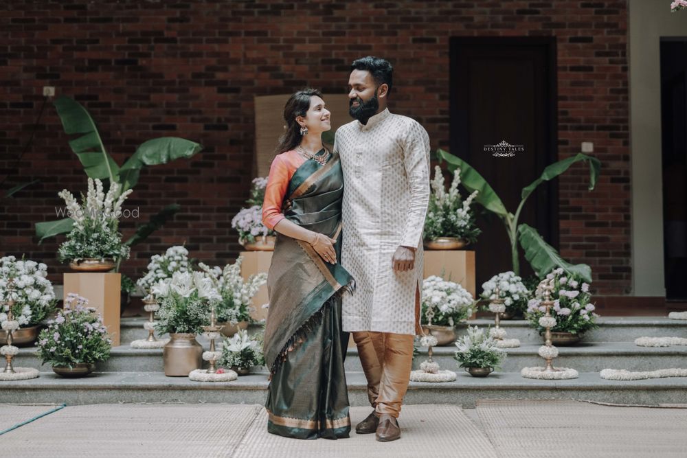 Photo From Dhwani & Anish | Engagement Photography and Decoration - By Destiny Tales