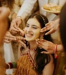 Photo From haldi platter - By Cards And Happiness by Mishika
