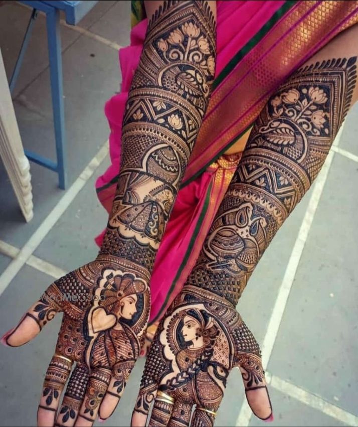 Photo From dulhan mehndi - By Shekhar Mehandi Arts