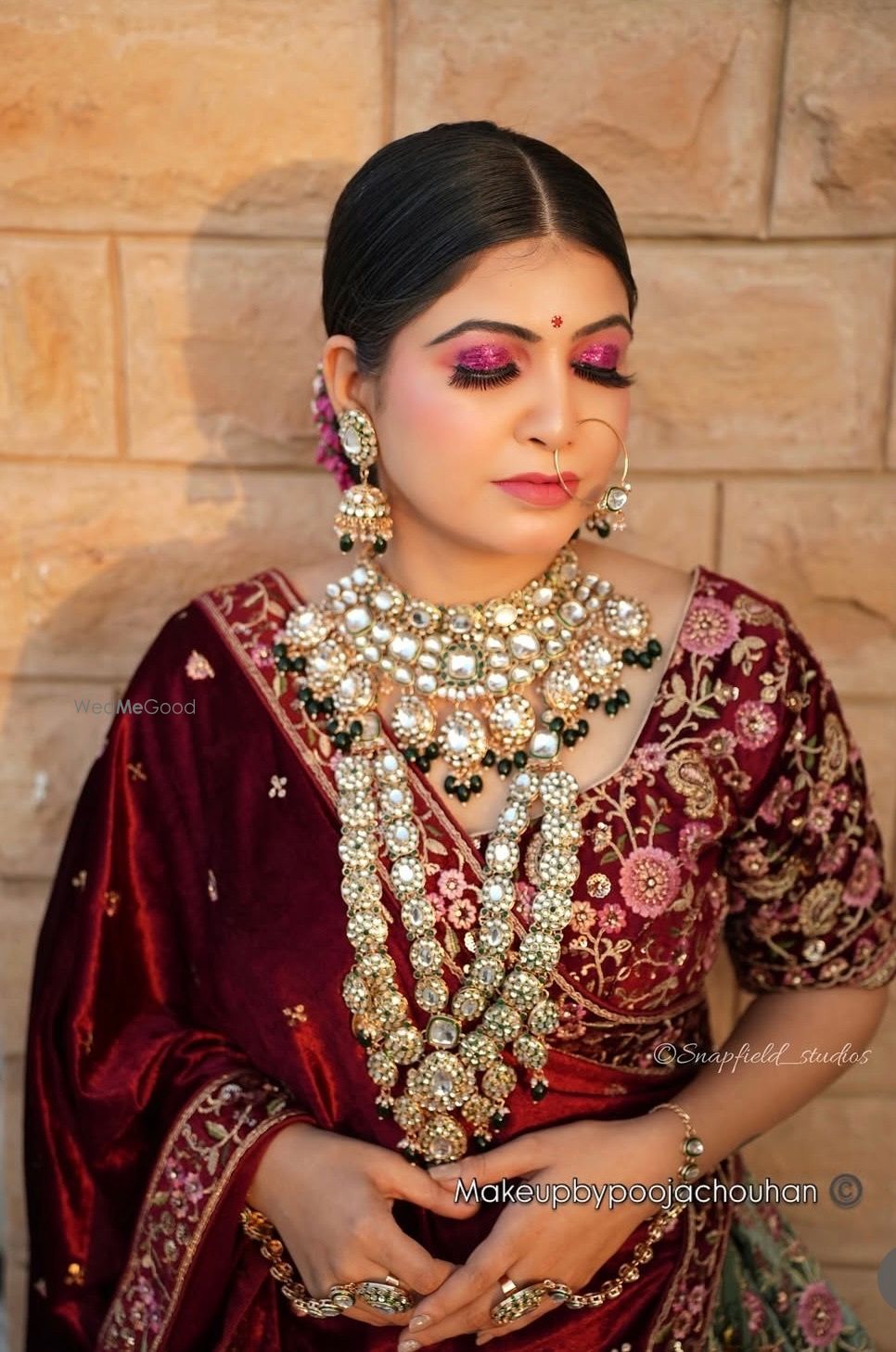 Photo From Royal Bridal Look - By Makeup by Pooja Chouhan