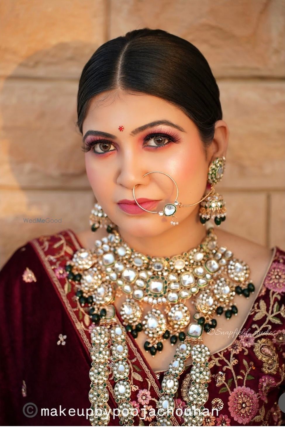 Photo From Royal Bridal Look - By Makeup by Pooja Chouhan