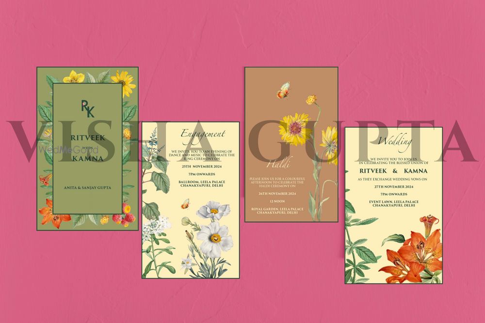 Photo From BOTANICAL EXTRAVAGANZA - By Visha Gupta Concepts