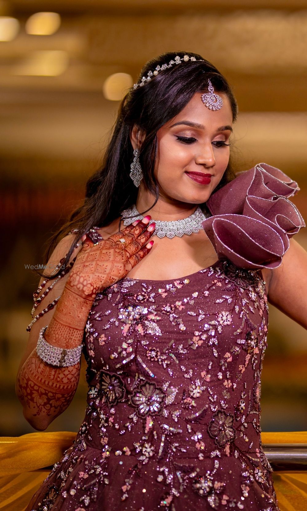 Photo From Sanjana’s Reception look - By Makeovers by Sudhanatesh