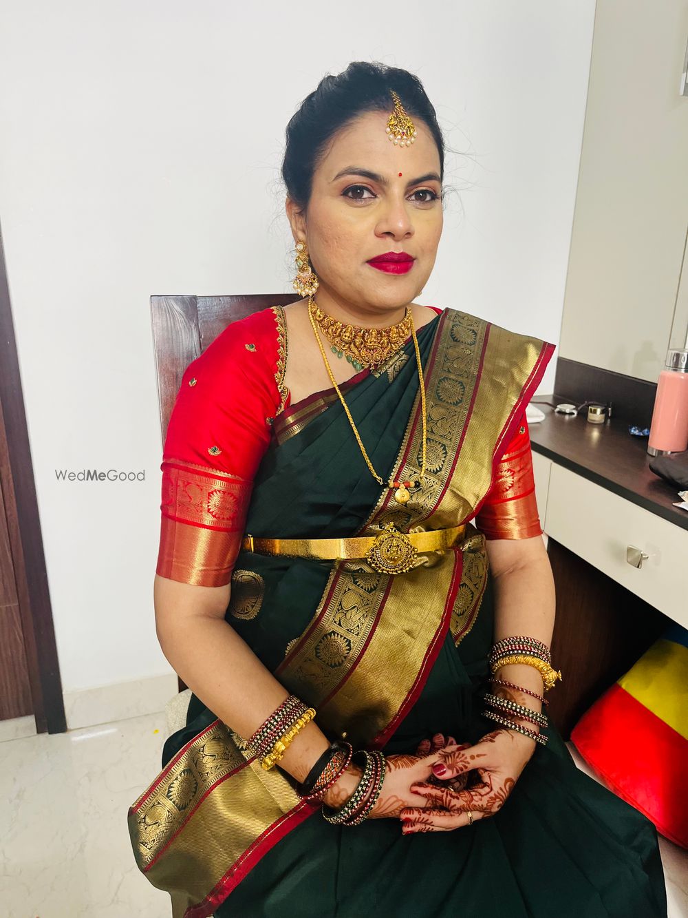 Photo From Sinchana’s babyshower look - By Makeovers by Sudhanatesh