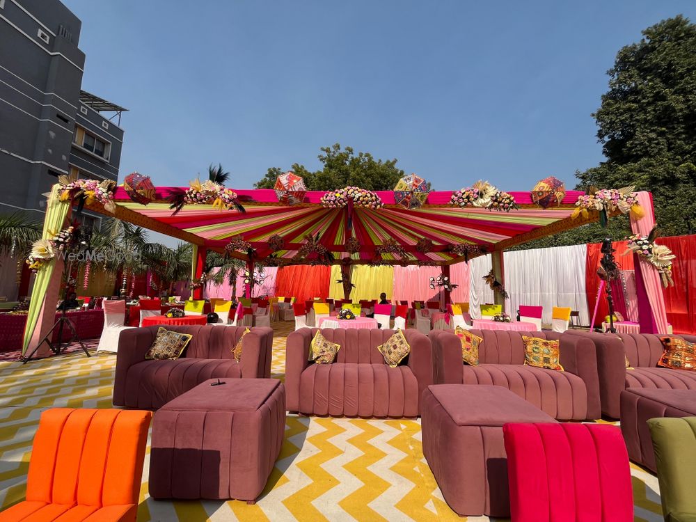 Photo From multicolour haldi decor - By Wedding Dezire