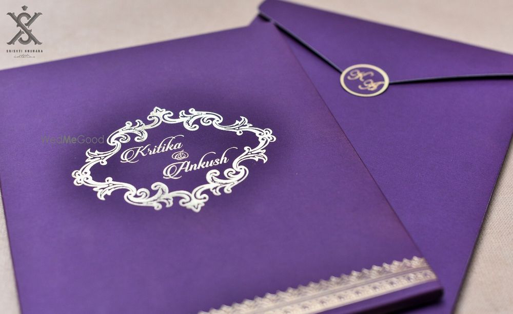 Photo From Purple Paisley - By Srishti Khurana Invitations