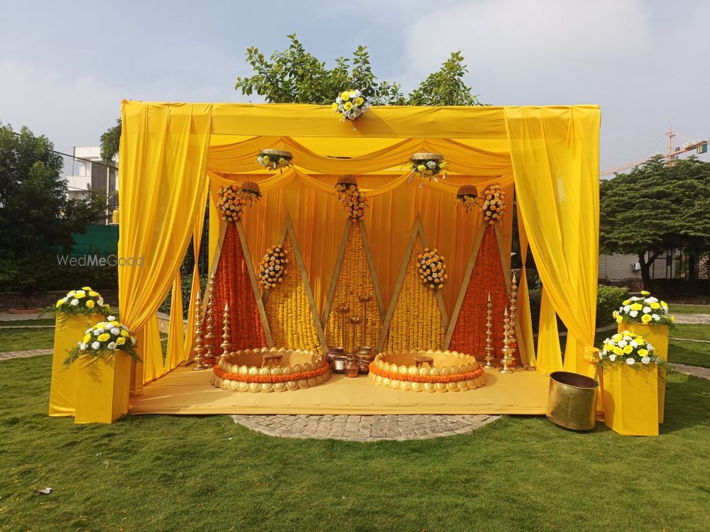 Photo From Haldi - By Dewdrop Events