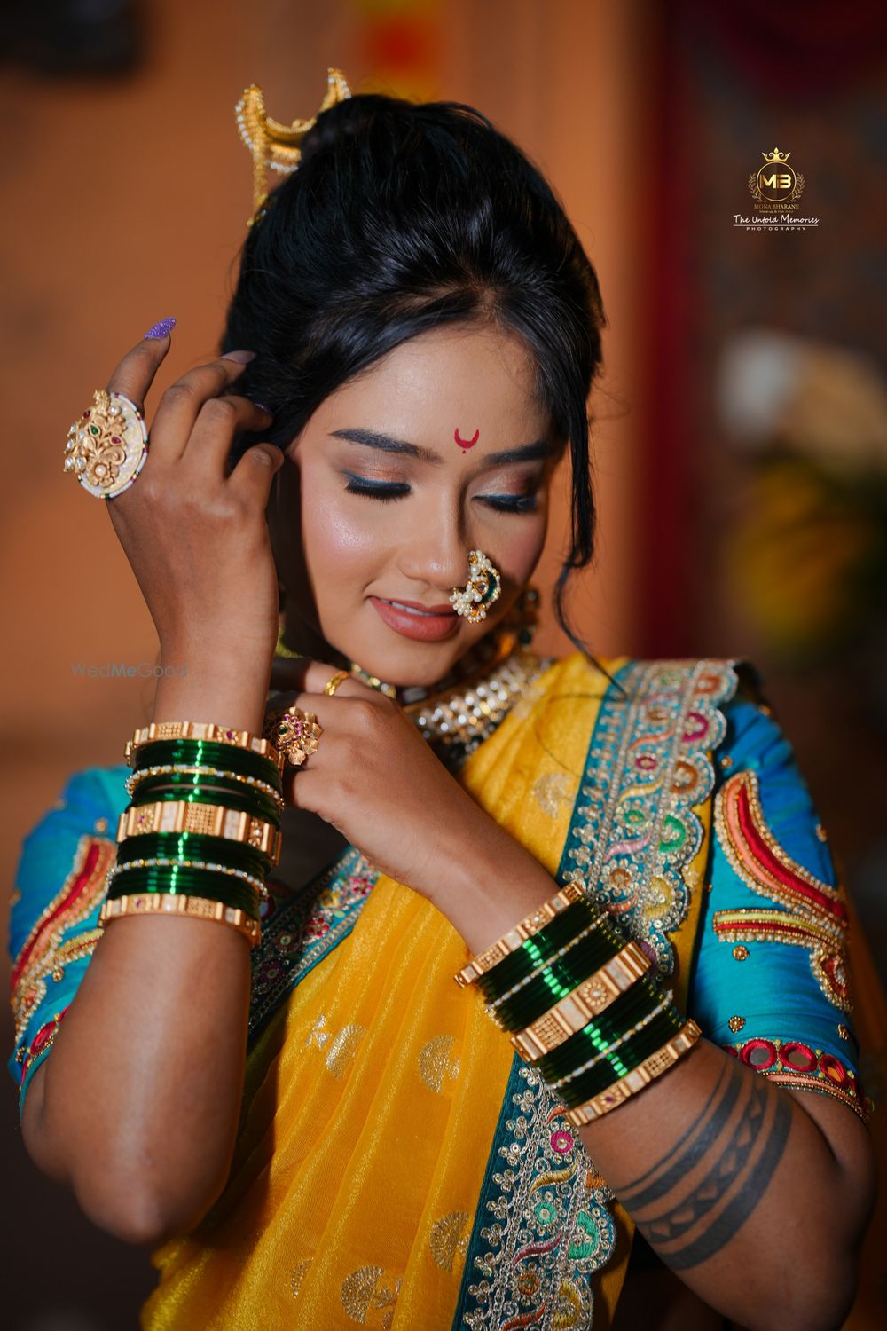 Photo From Beautiful Vaishnavi  - By Mona Bharane Makeup & Hair Artist