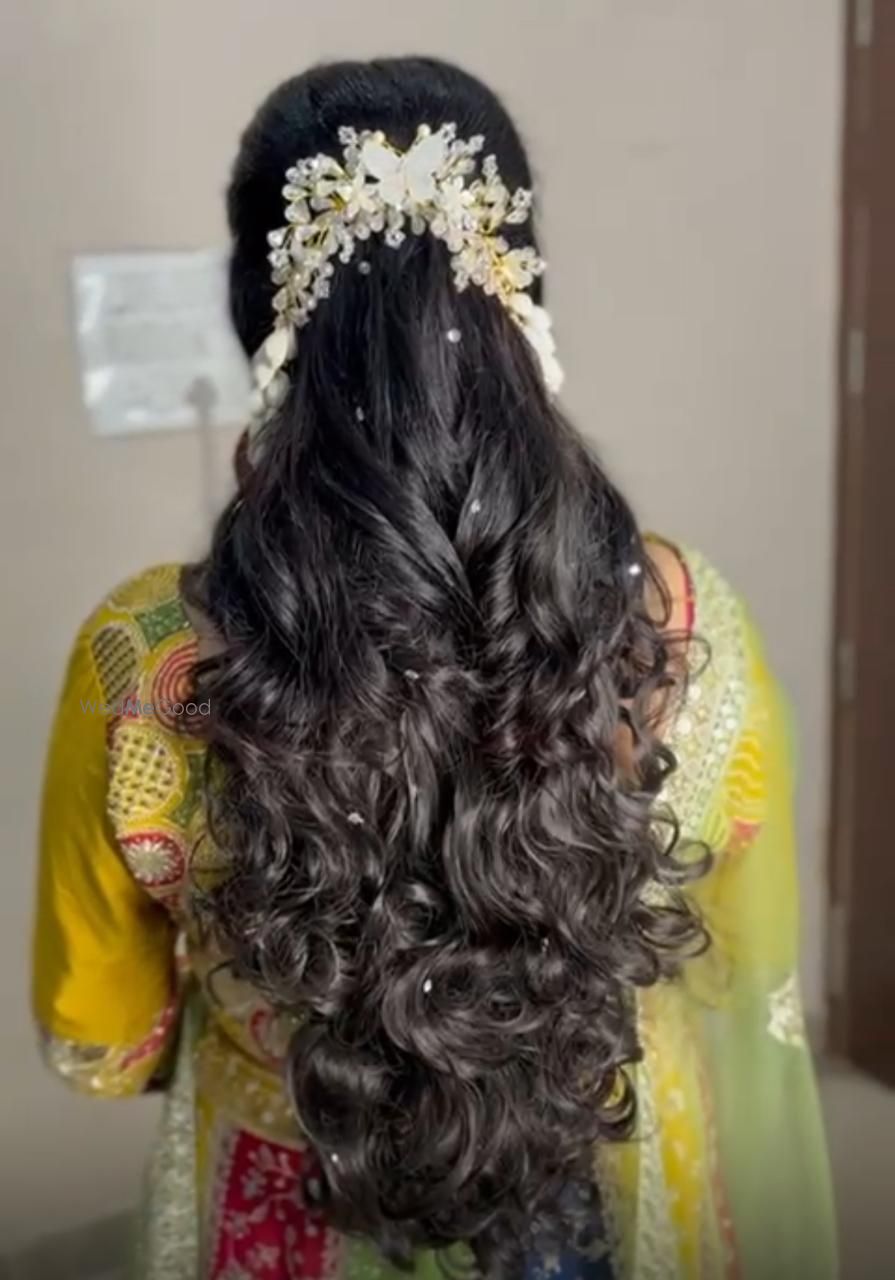 Photo From Bridal Hairstyle - By NM Makeovers Nagpur