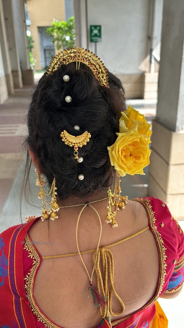 Photo From Bridal Hairstyle - By NM Makeovers Nagpur