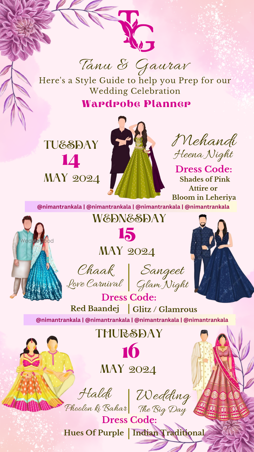 Photo From Wardrobe Planner Invite - By Nimantran Kala Digital Invitation 