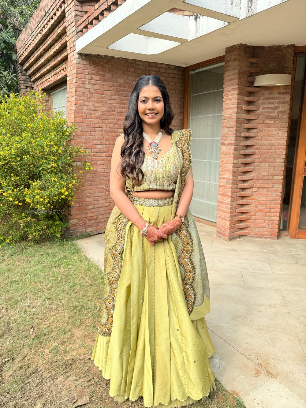 Photo From Mansi's Mehendi look - By Mansi Mehra Makeup Artist