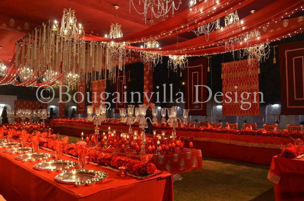 Photo From Rich Zardozi Wedding - By Bougainvilla Design