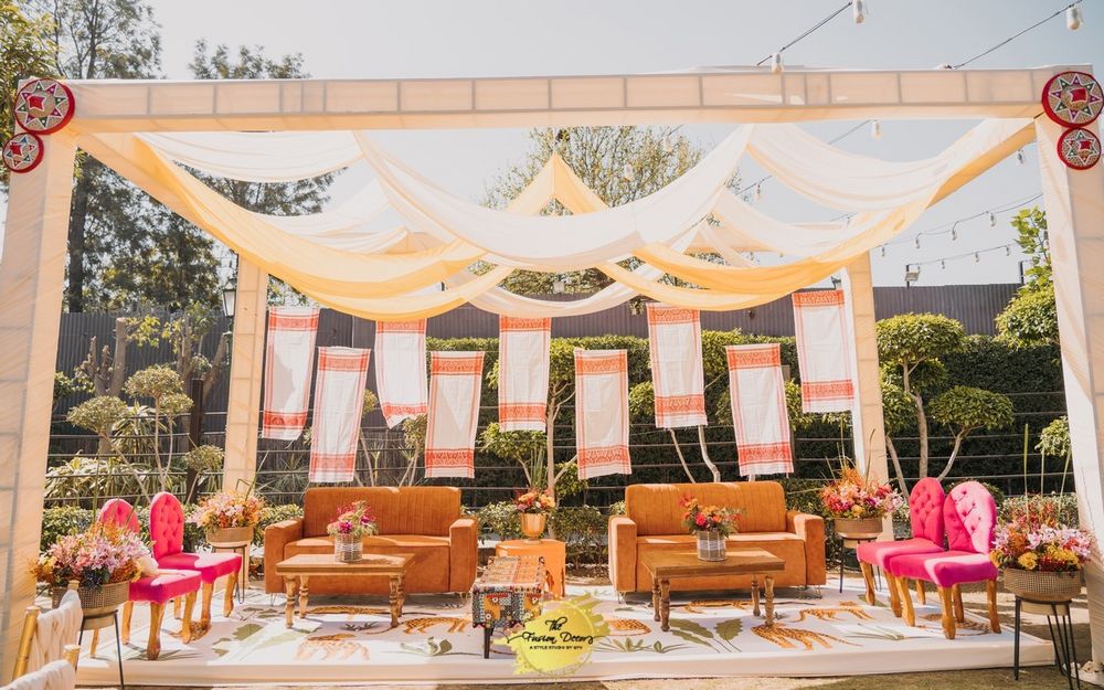 Photo From Colorful Haldi @ Downtown Resorts - By The Fusion Decor