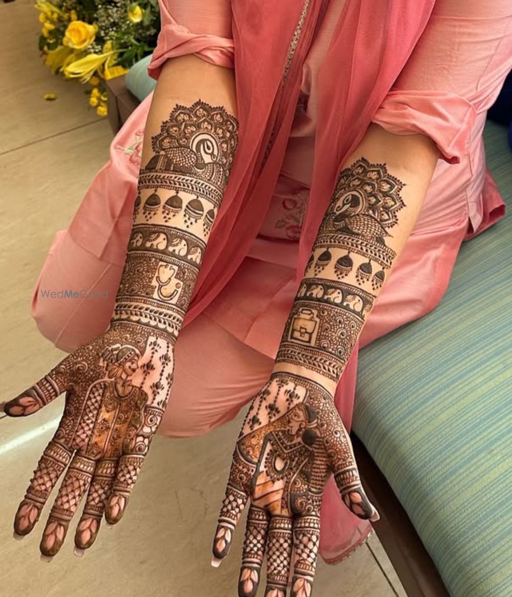 Photo From bridal - By Ameena Mehendi Artist