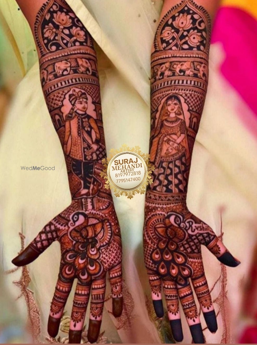 Photo From bridal special mehndi design - By Suraj Mehandi Artist