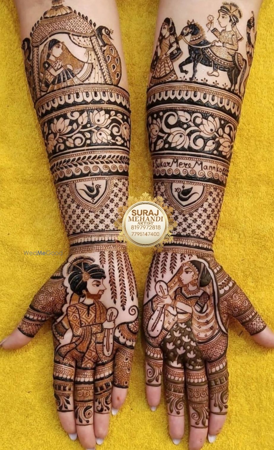 Photo From bridal special mehndi design - By Suraj Mehandi Artist