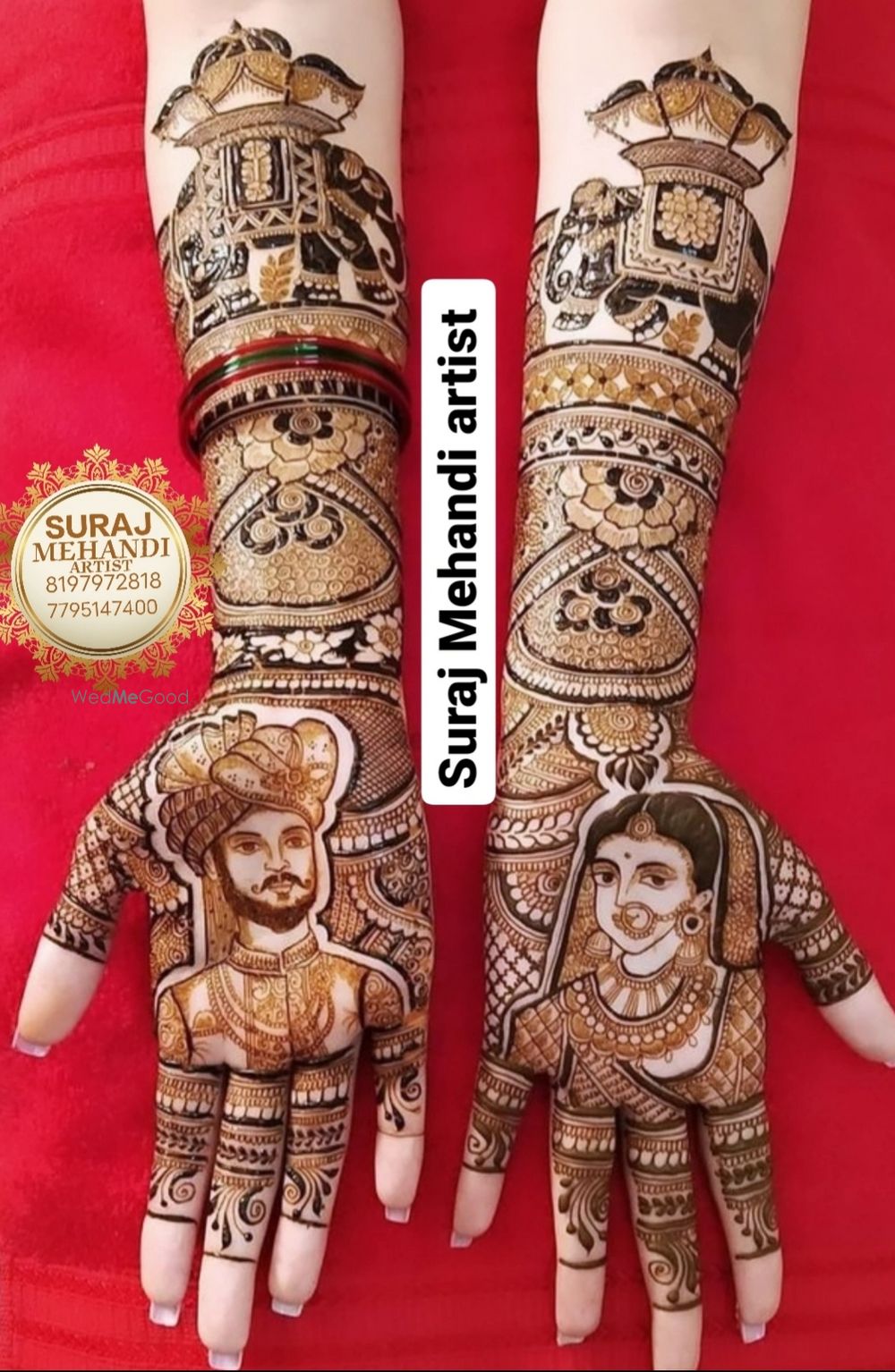 Photo From bridal special mehndi design - By Suraj Mehandi Artist