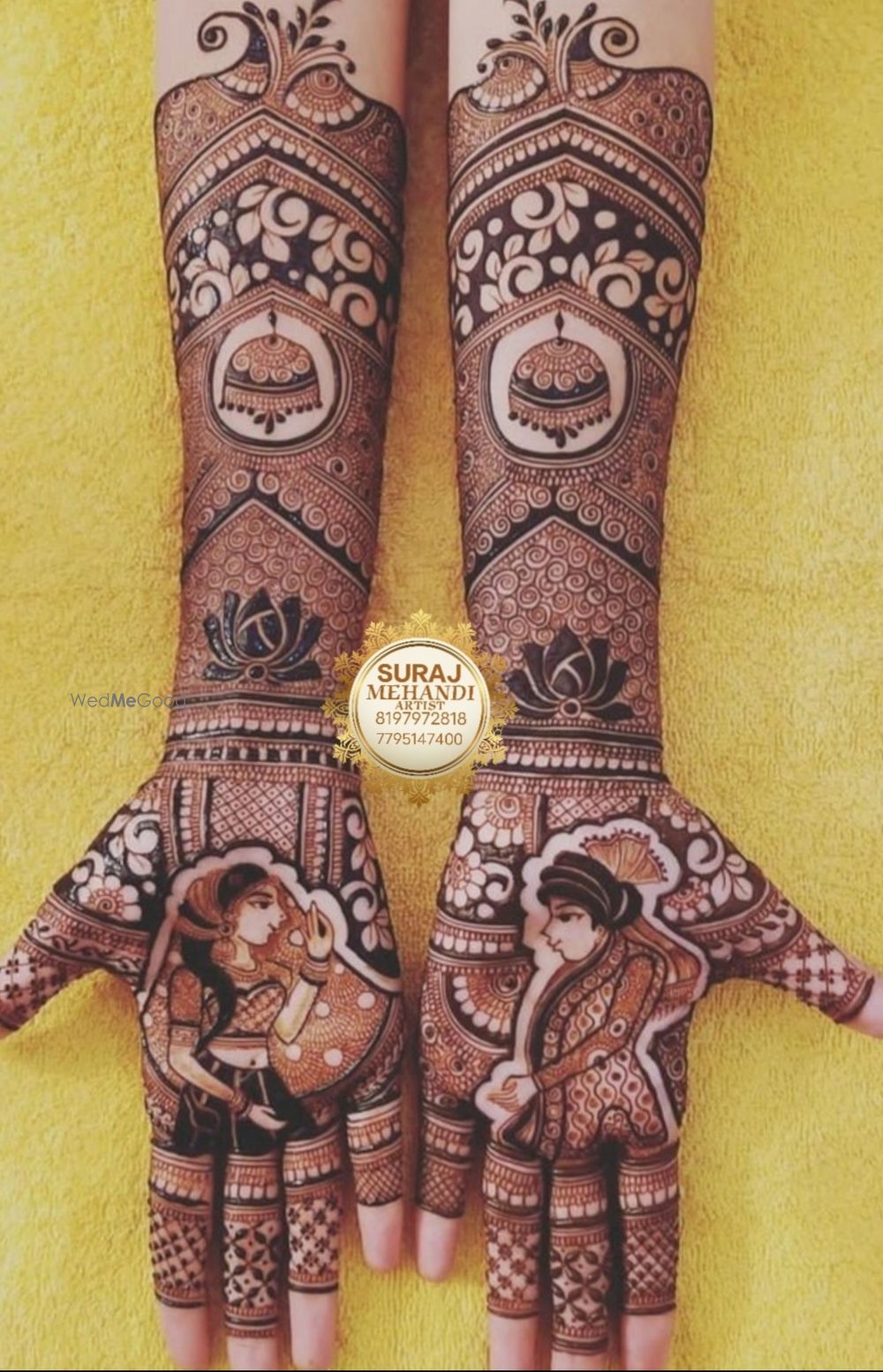 Photo From bridal special mehndi design - By Suraj Mehandi Artist