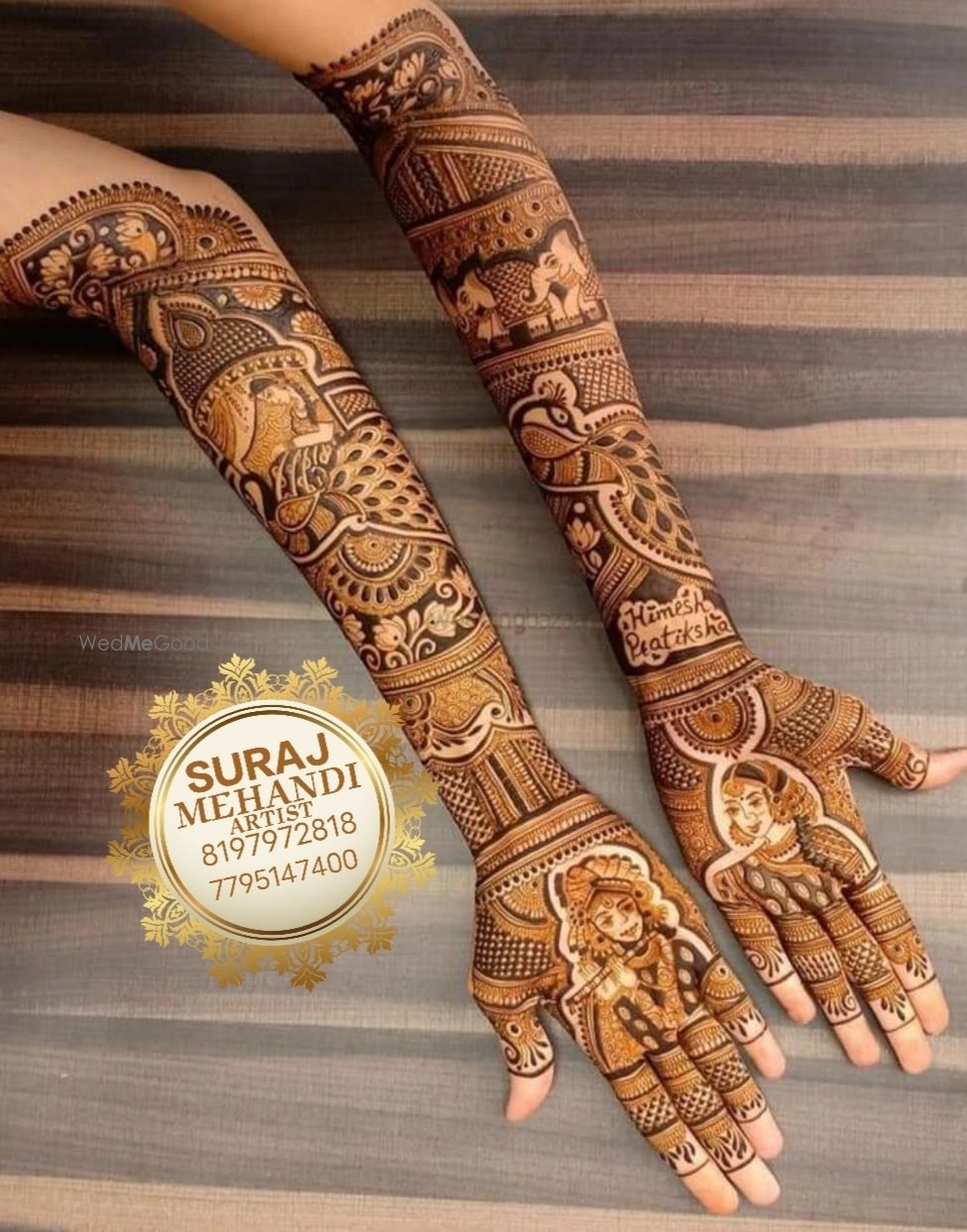 Photo From bridal special mehndi design - By Suraj Mehandi Artist