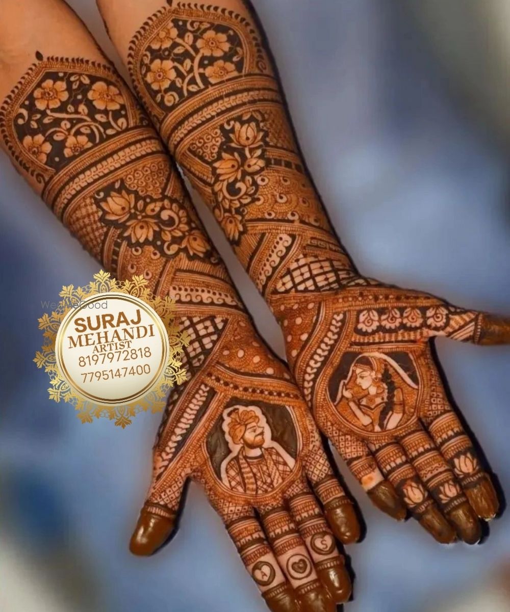 Photo From bridal special mehndi design - By Suraj Mehandi Artist