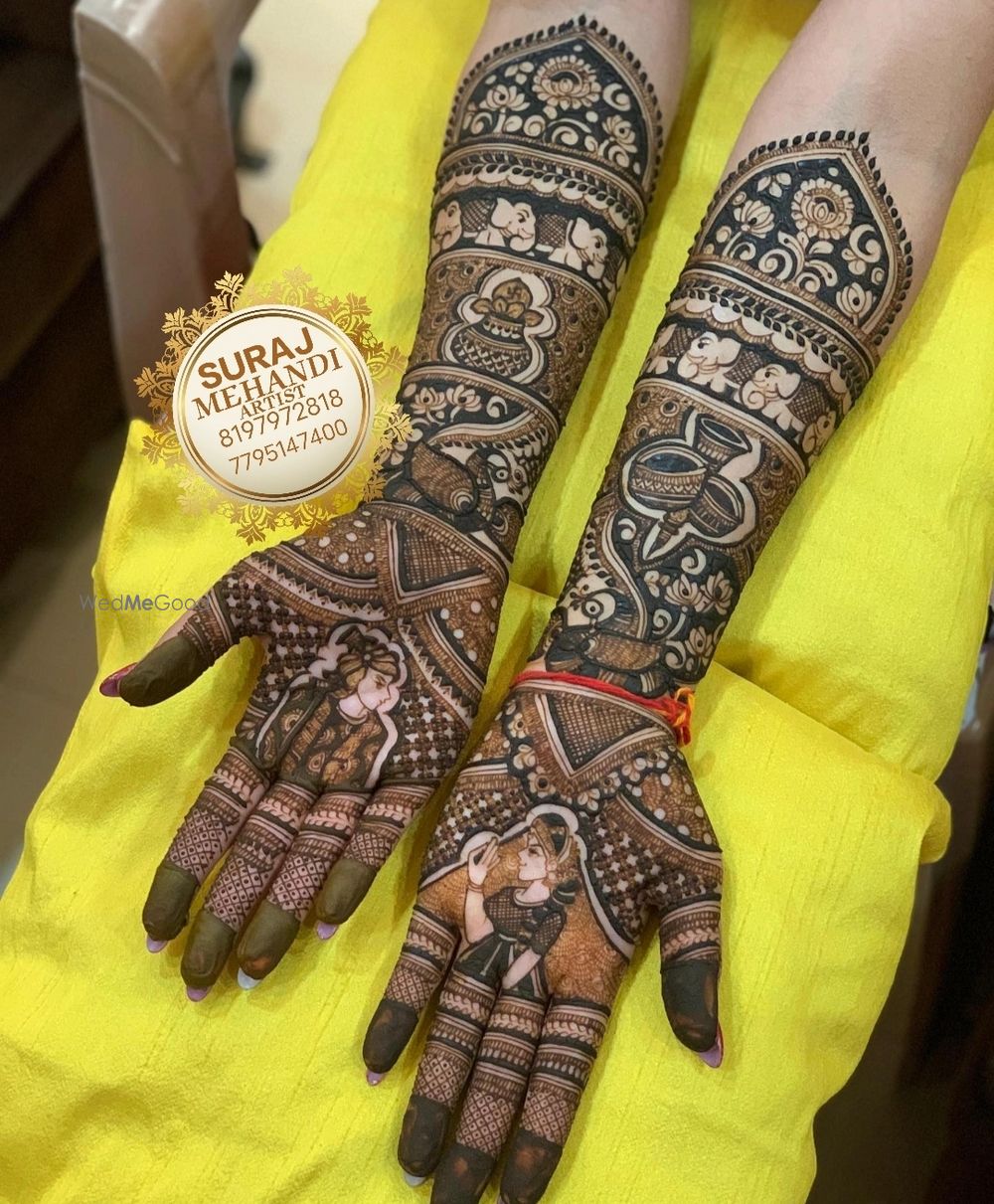 Photo From bridal special mehndi design - By Suraj Mehandi Artist