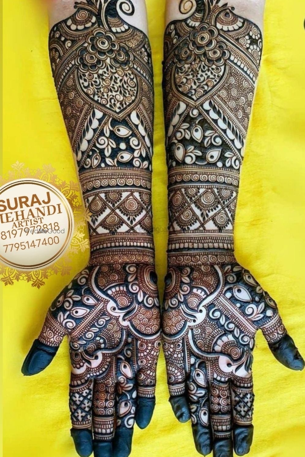 Photo From bridal special mehndi design - By Suraj Mehandi Artist