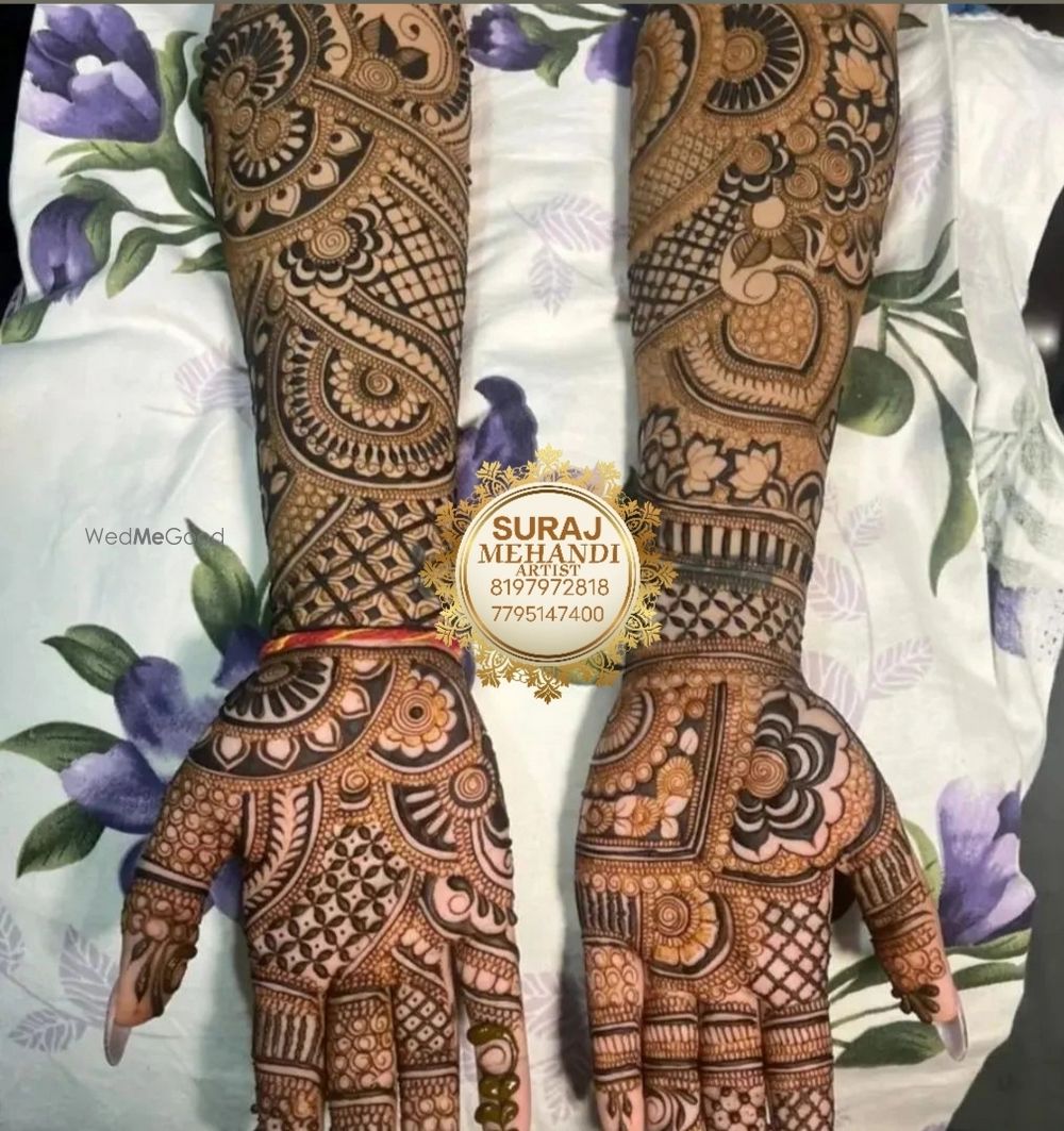 Photo From bridal special mehndi design - By Suraj Mehandi Artist
