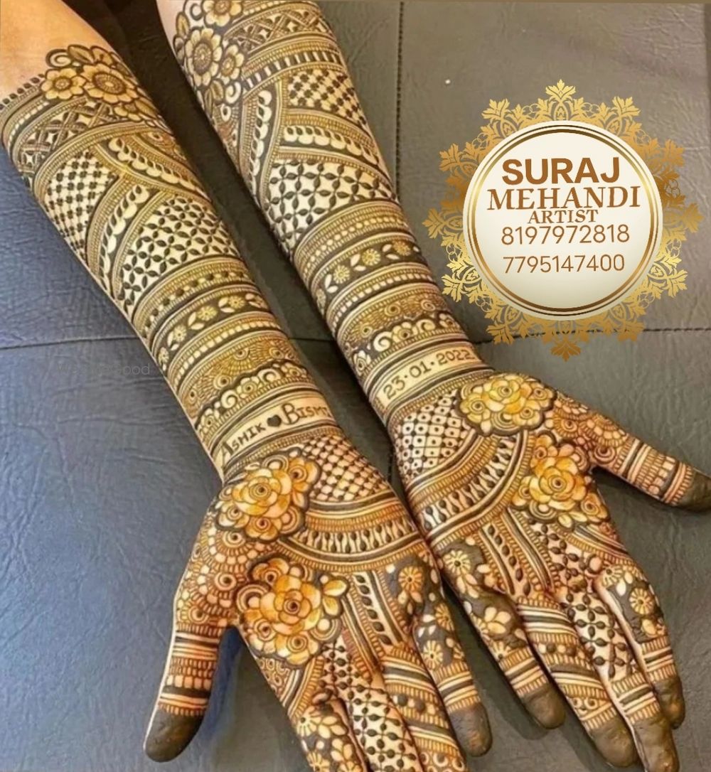 Photo From bridal special mehndi design - By Suraj Mehandi Artist
