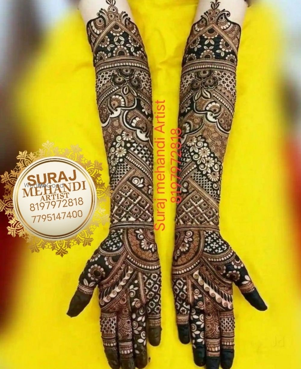 Photo From bridal special mehndi design - By Suraj Mehandi Artist