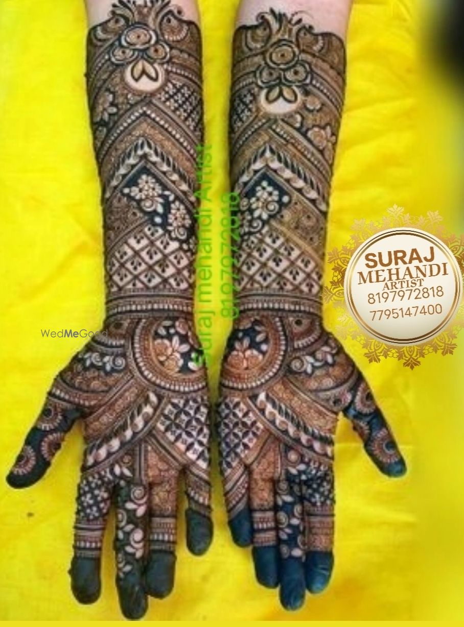 Photo From bridal special mehndi design - By Suraj Mehandi Artist