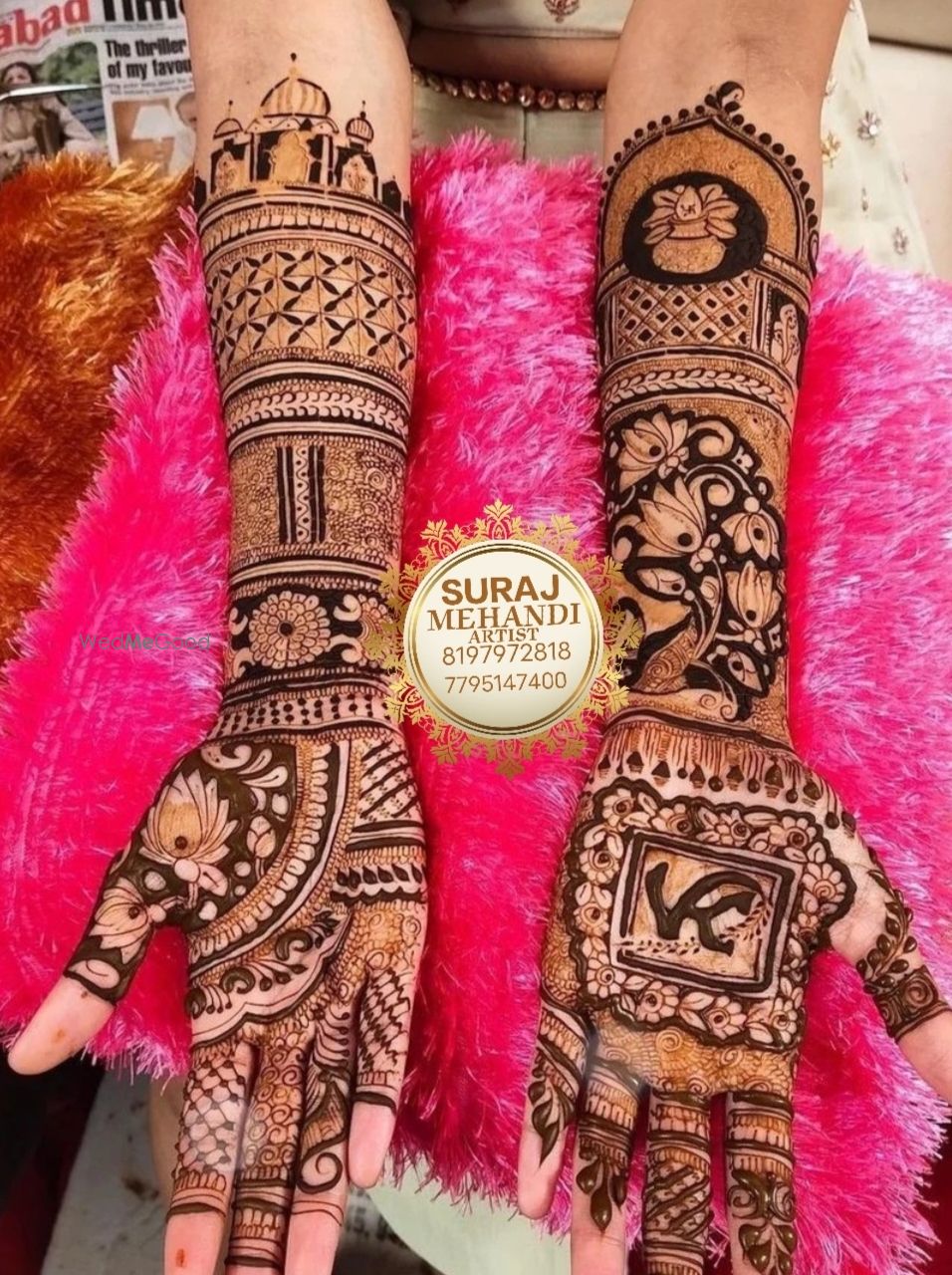 Photo From bridal special mehndi design - By Suraj Mehandi Artist