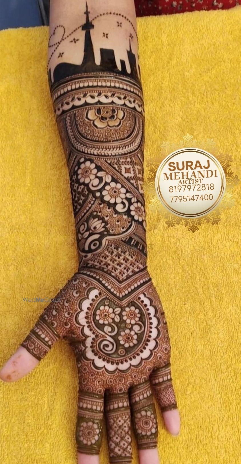 Photo From bridal special mehndi design - By Suraj Mehandi Artist