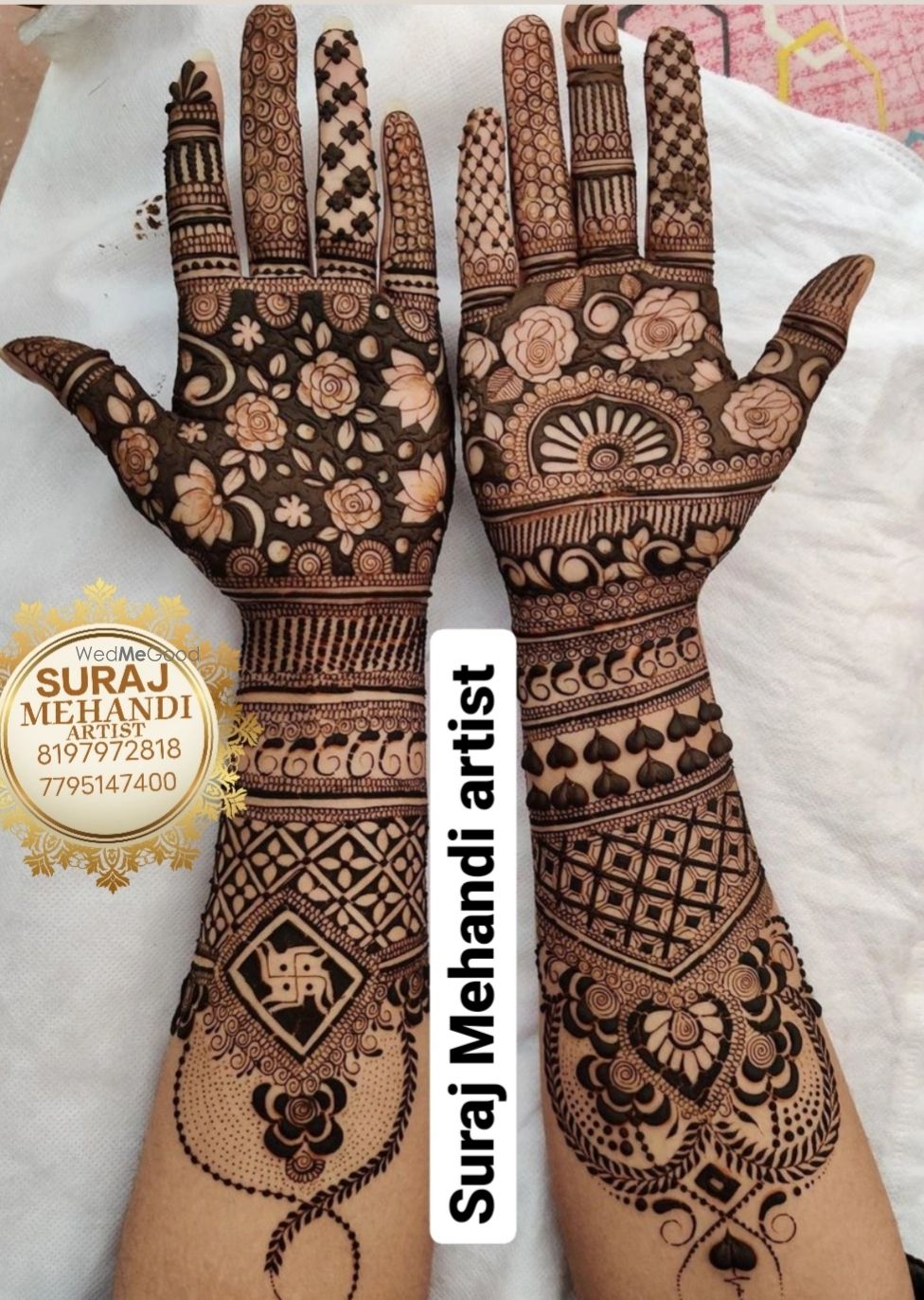 Photo From bridal special mehndi design - By Suraj Mehandi Artist