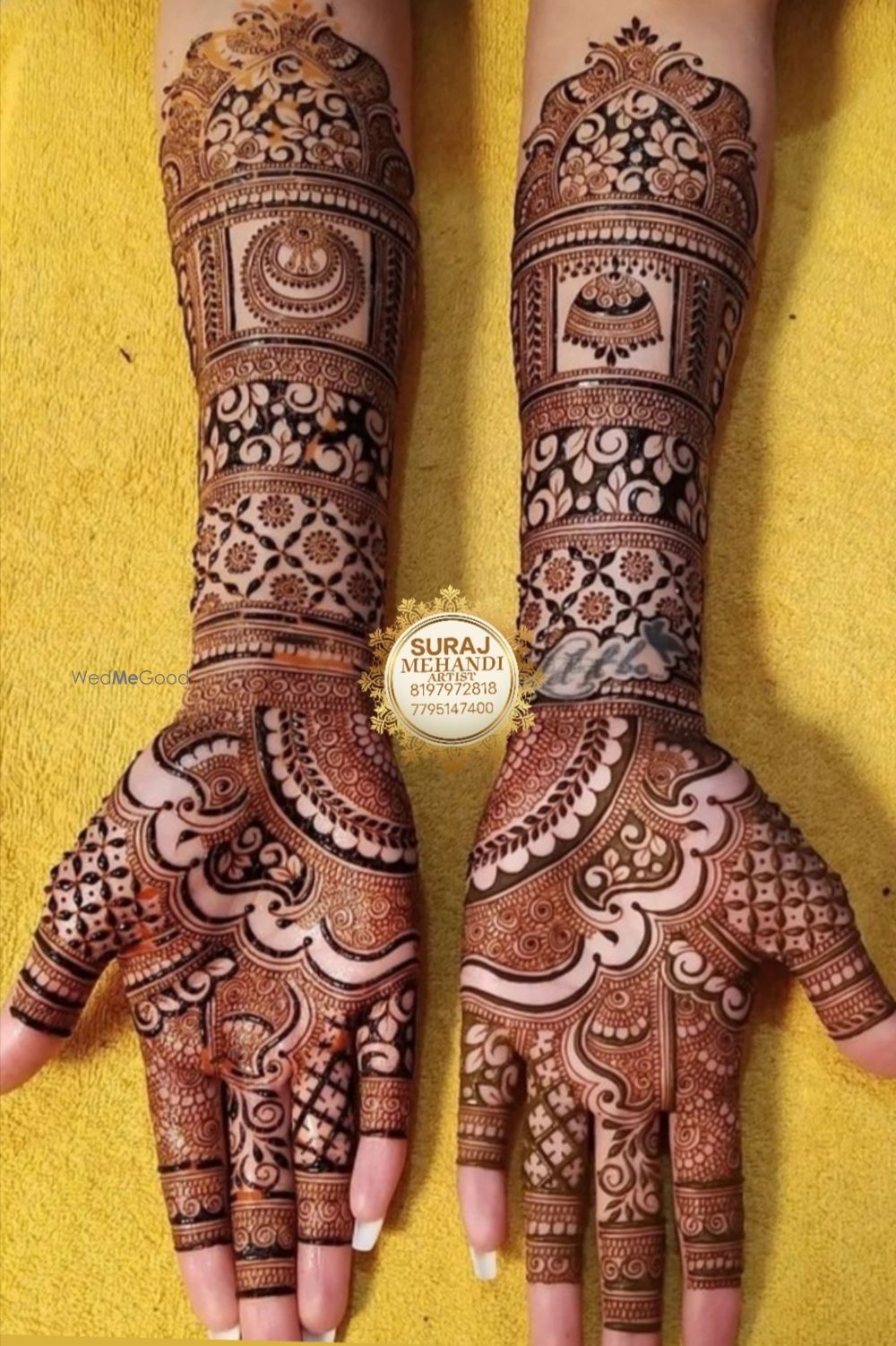 Photo From bridal special mehndi design - By Suraj Mehandi Artist