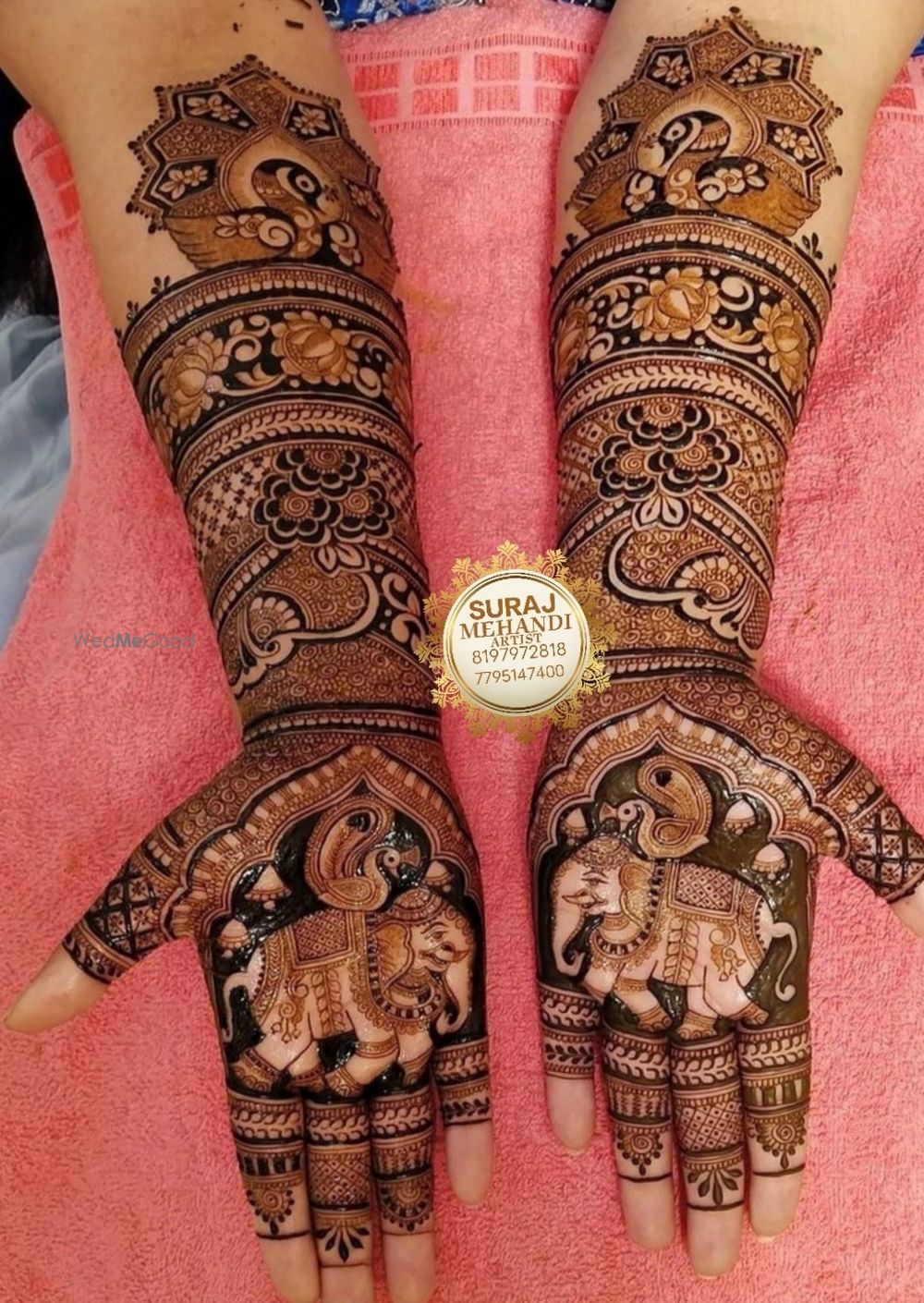 Photo From bridal special mehndi design - By Suraj Mehandi Artist