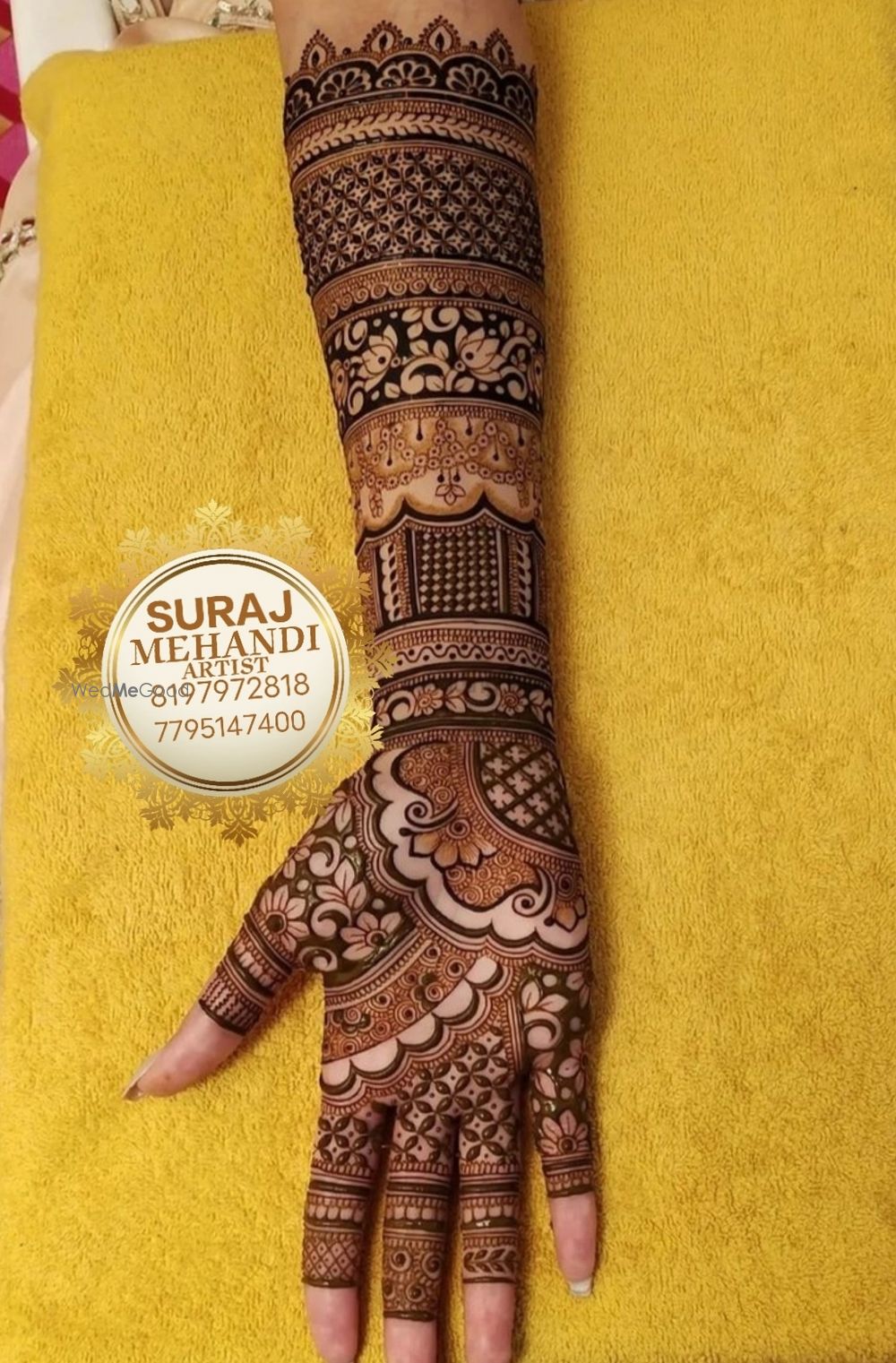 Photo From bridal special mehndi design - By Suraj Mehandi Artist